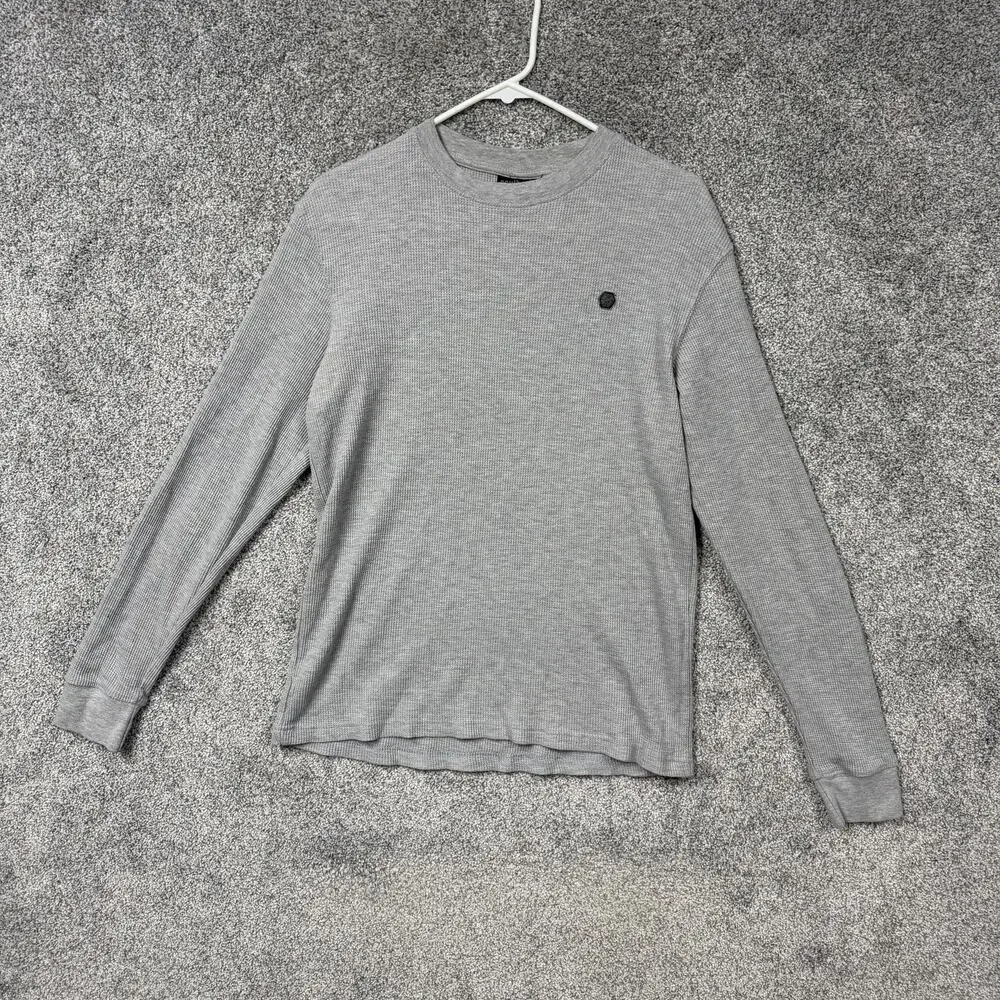 Vintage 90s Y2K Southpole Shirt T-Small Thermal Waffle Knit Streetwear Layering